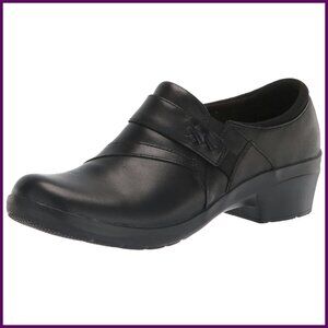 Leather Loafers with Arch Support, Slip-On Flats for Work & Casual Wear